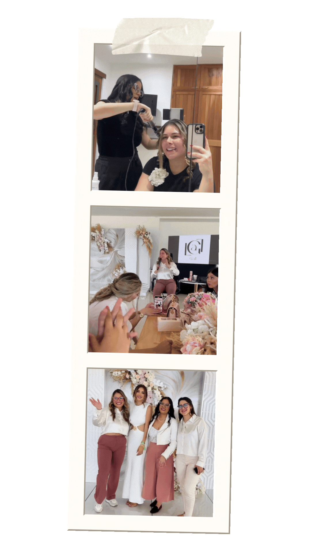 Collage animado de Estefanía Valles